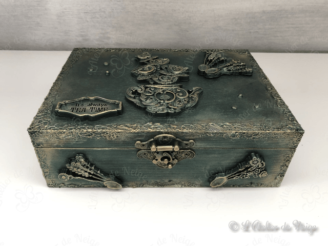 Coffret à Thé Théière Verte