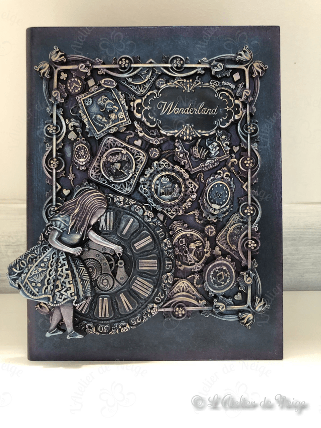 Coffret Faux Livre Alice in Wonderland #2