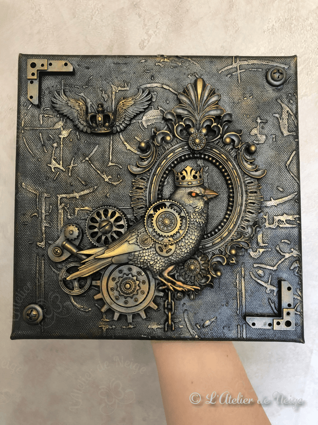 Tableau Oiseau Mécanique