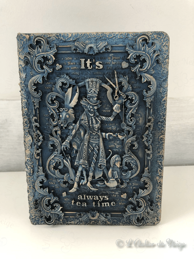 Carnet Chapelier Fou Bleu