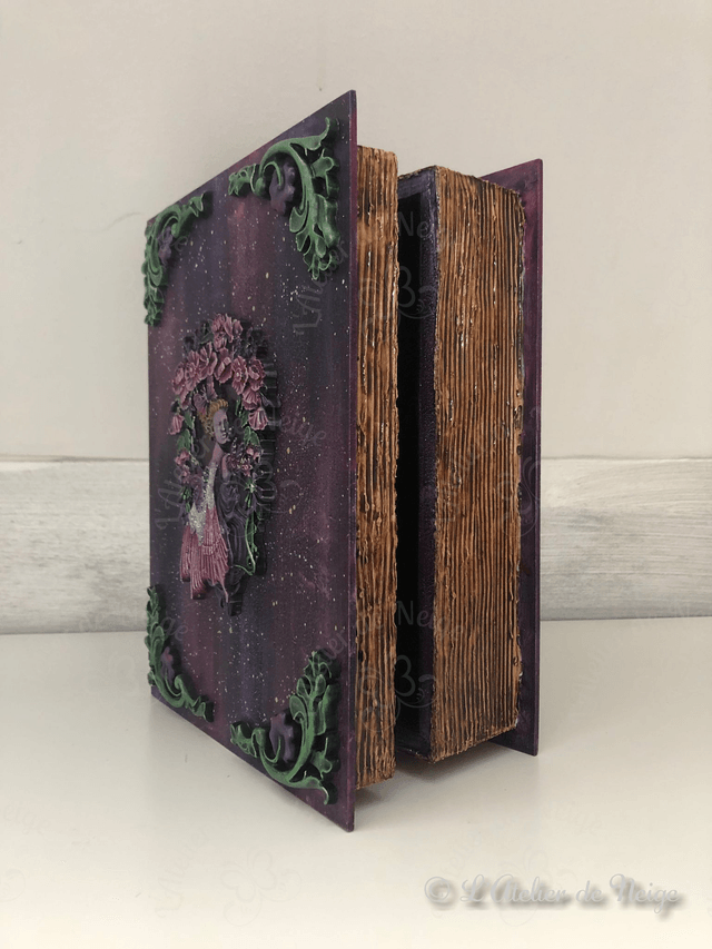 Coffret Faux Livre Fée Bucolique