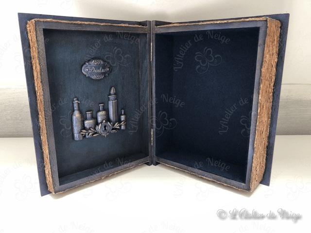 Coffret Faux Livre Alice in Wonderland #2