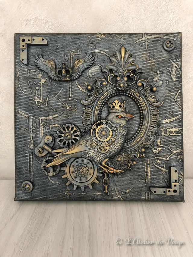 Tableau Oiseau Mécanique