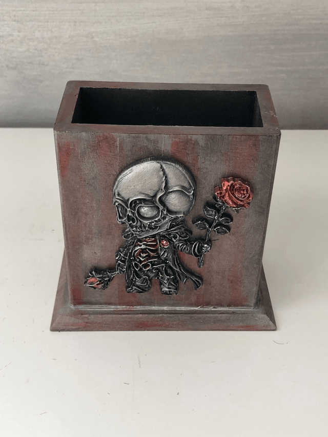 Pot Vampire et Rose