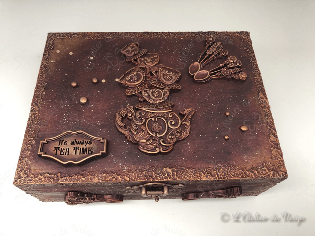 Coffret à Thé Théière Rouge