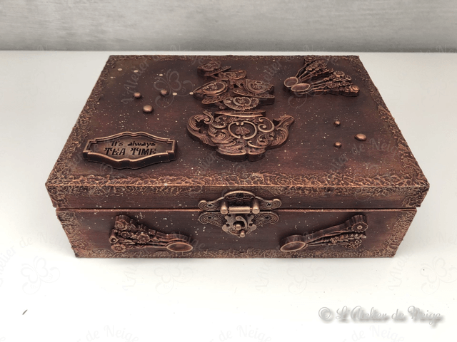 Coffret à Thé Théière Rouge