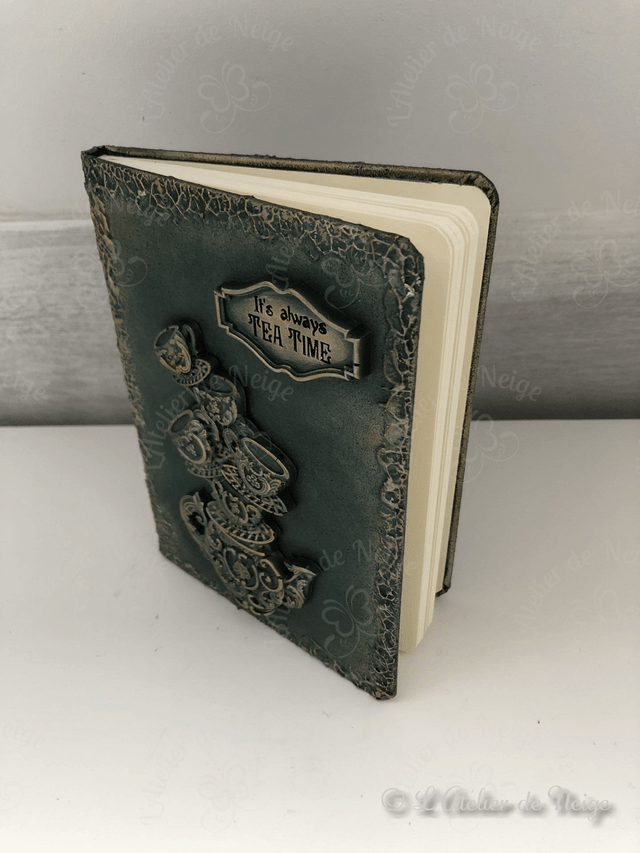 Carnet Théière Vert