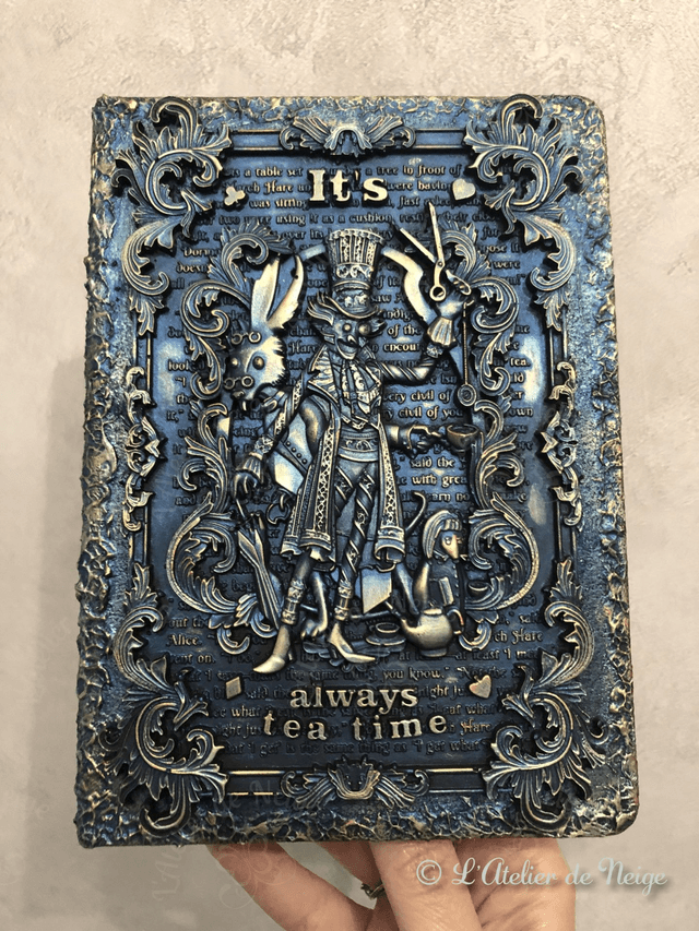 Carnet Chapelier Fou Bleu
