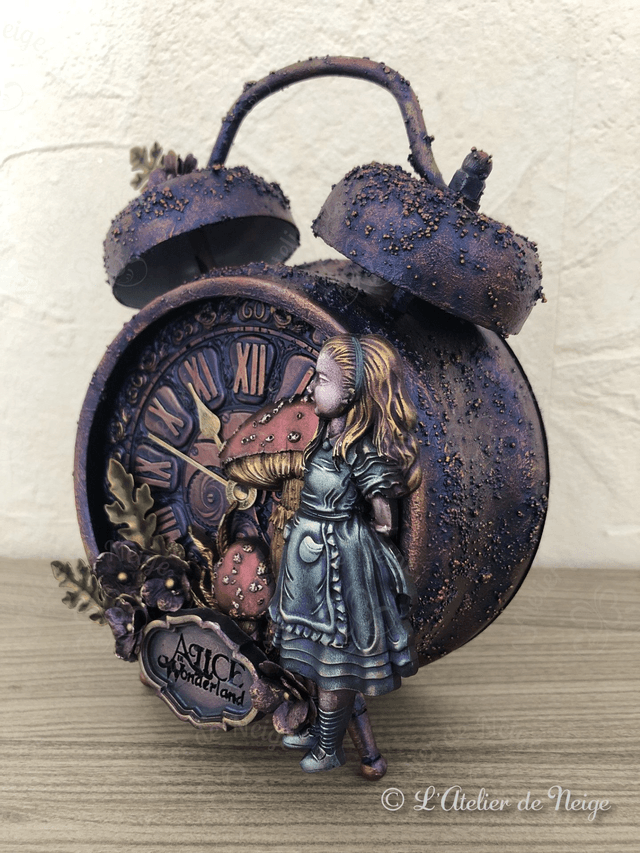 Réveil Alice in Wonderland