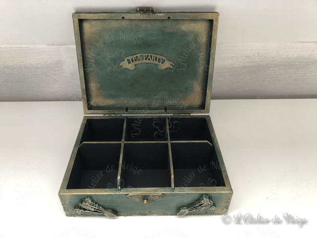 Coffret à Thé Théière Verte