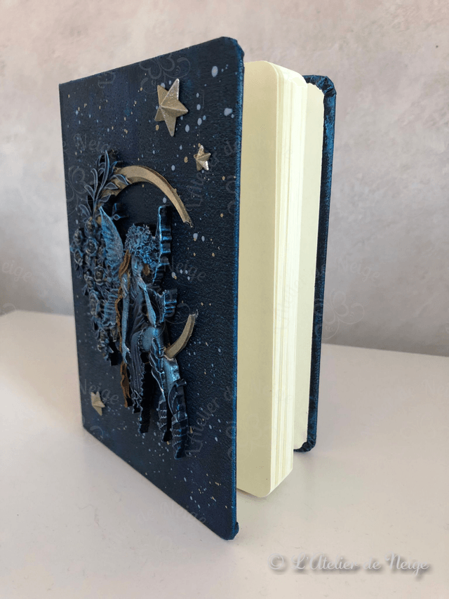 Carnet Fée Lunaire Bleu