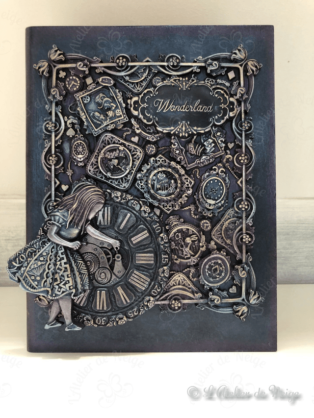 Coffret Faux Livre Alice in Wonderland #2