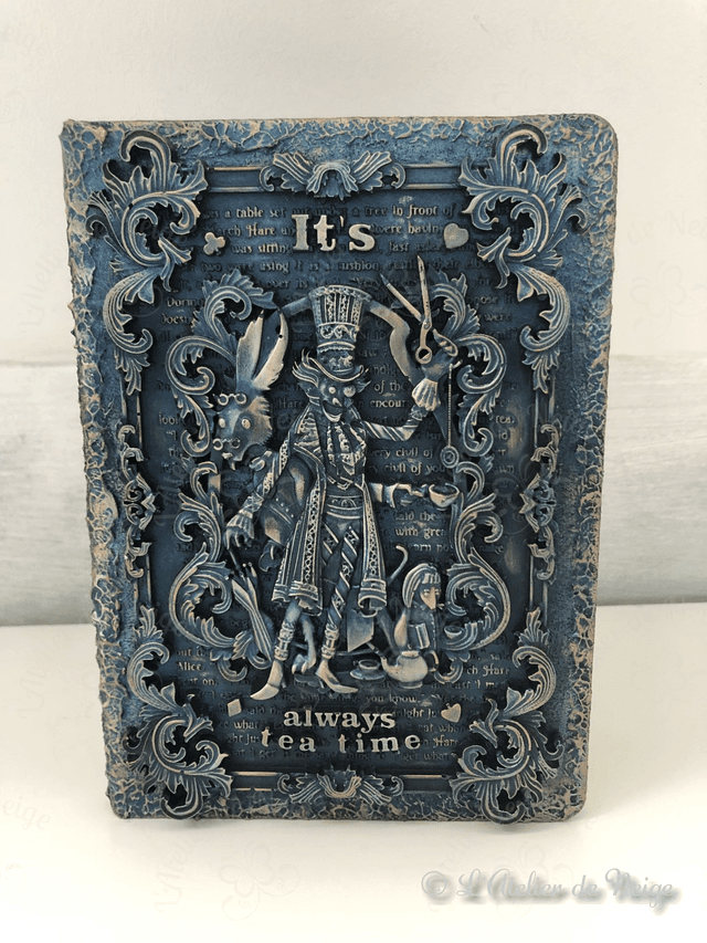 Carnet Chapelier Fou Bleu