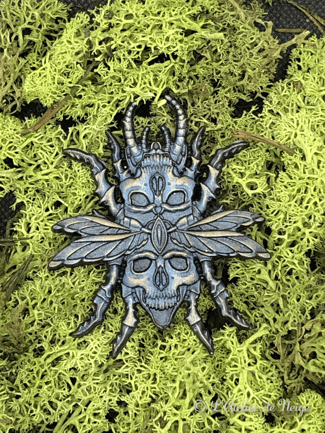 Broche Lucane Bleu