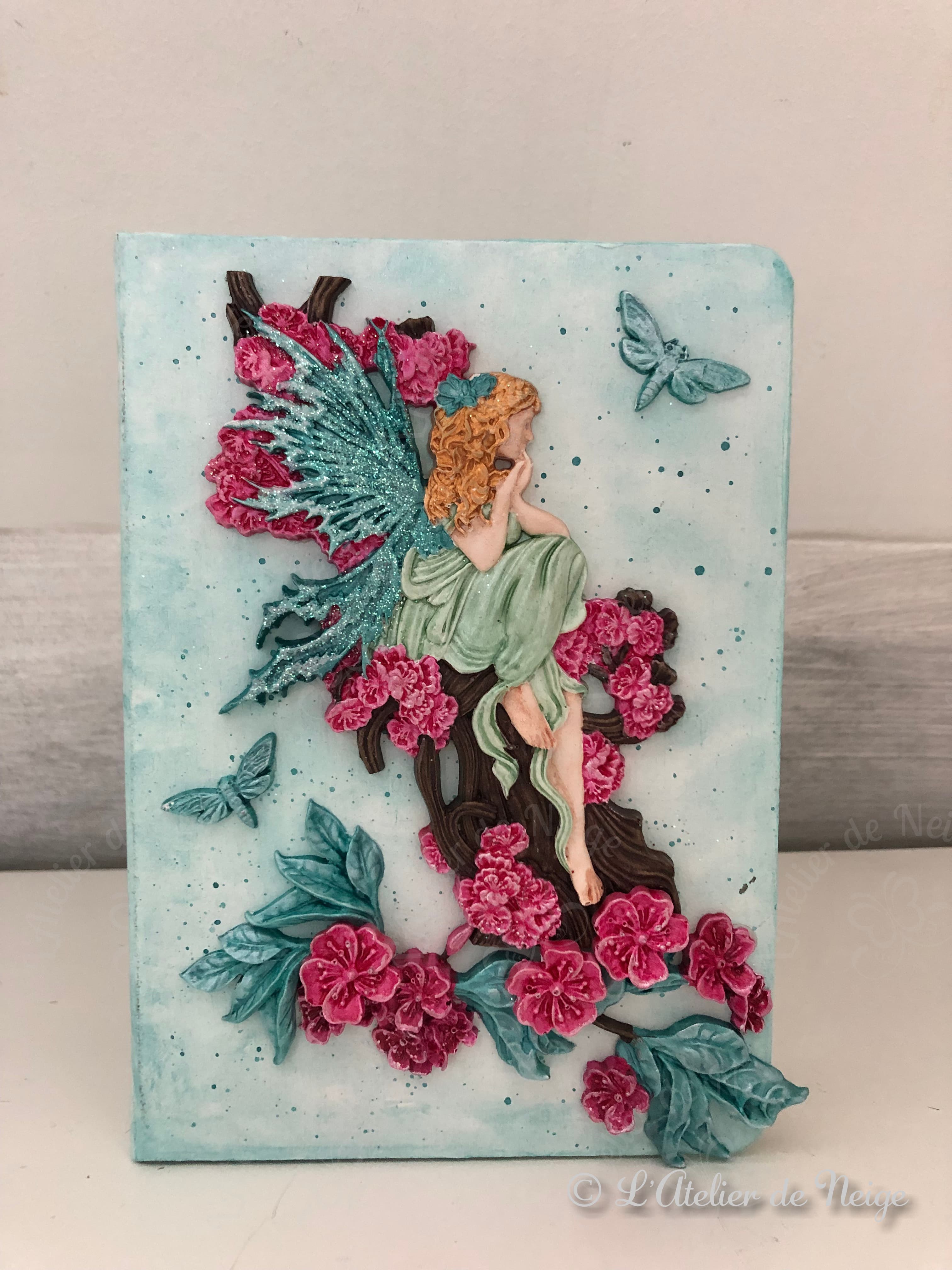 Carnet Fée Turquoise