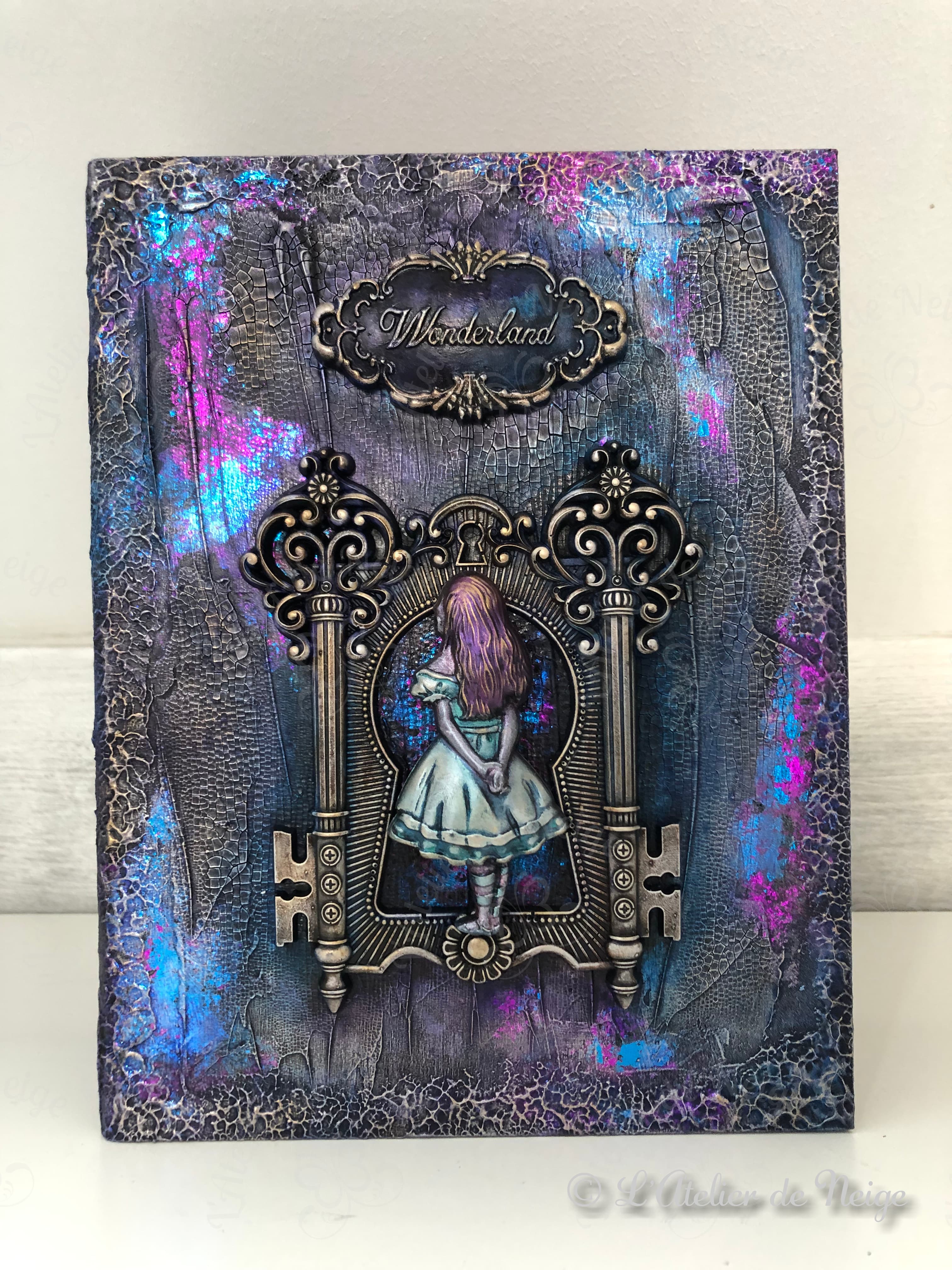 Coffret Faux Livre Alice in Wonderland #1